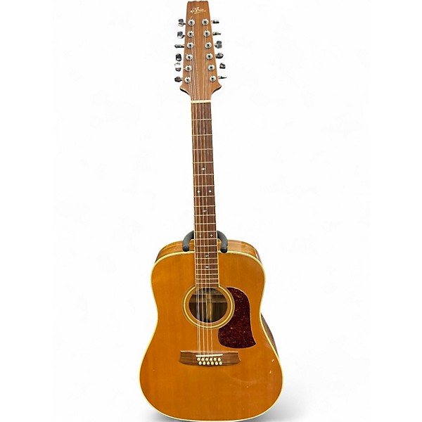 Vintage 1980s Aria SW20T Natural 12 String Acoustic Guitar