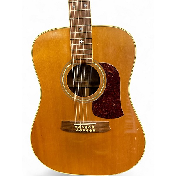 Vintage 1980s Aria SW20T Natural 12 String Acoustic Guitar