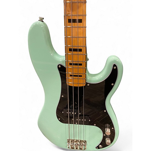 Used Squier classic vibe 70s precision bass Surf Green Electric Bass Guitar