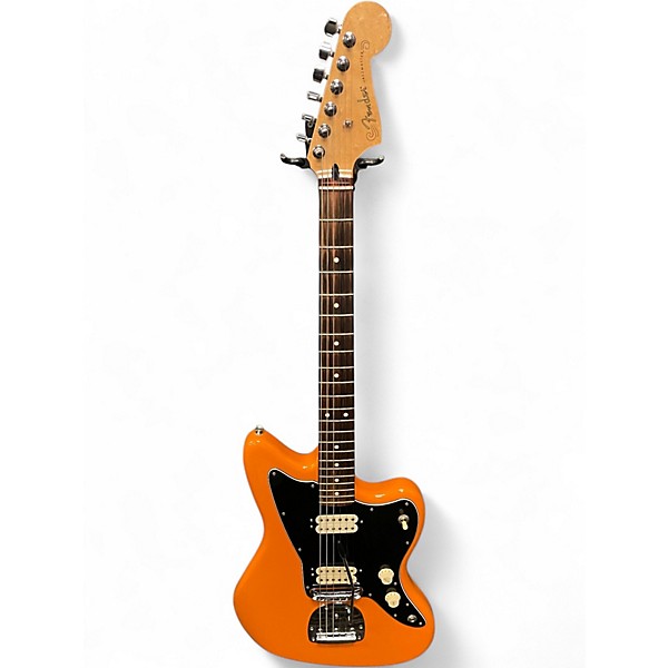 Used Fender Player Jazzmaster Capri Orange Solid Body Electric