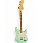 Used Fender Tom Delonge Signature Stratocaster Seafoam Green Solid Body Electric Guitar thumbnail