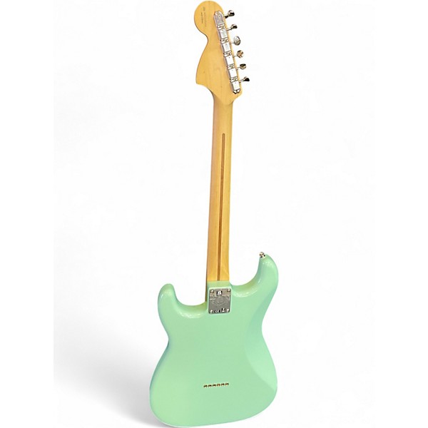Used Fender Tom Delonge Signature Stratocaster Seafoam Green Solid Body Electric Guitar