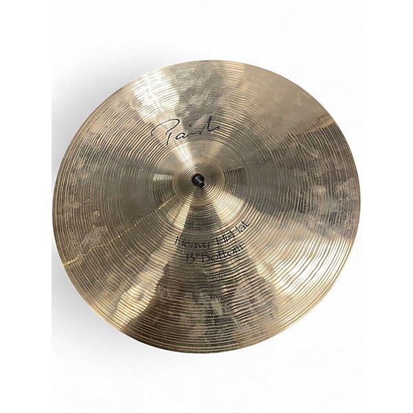 Used Paiste 13in Heavy Hi Hat Pair Cymbal