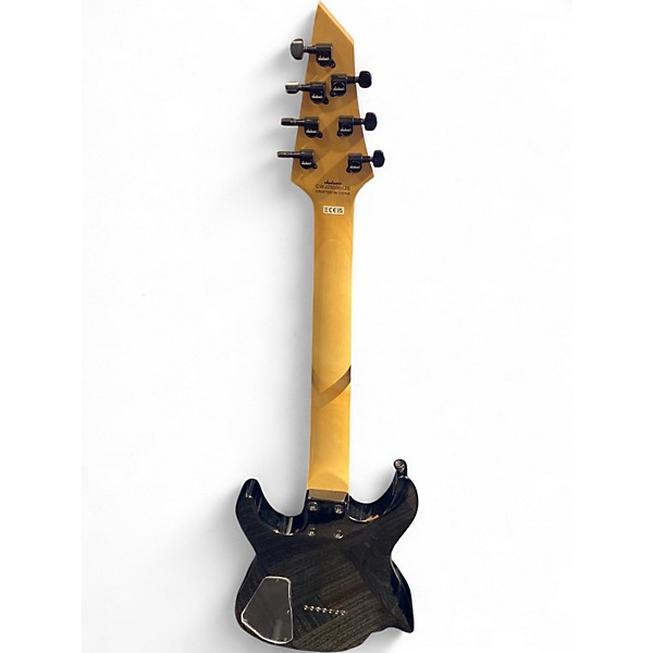 Used Jackson JS22-7 Dinky 7 String Black Solid Body Electric Guitar