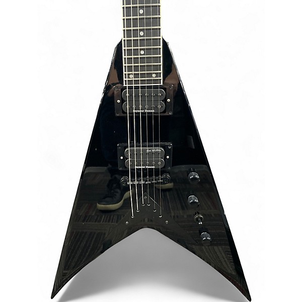 Used Kramer DAVE MUSTAINE VANGUARD BLACK Solid Body Electric Guitar