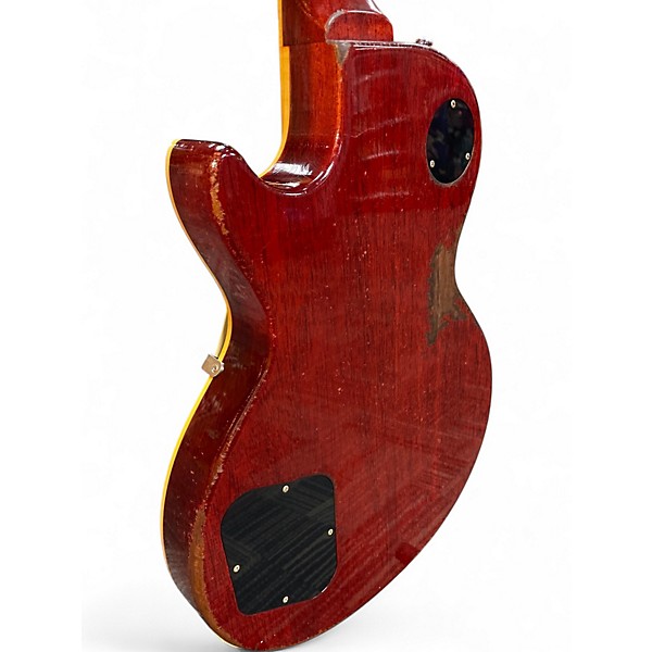 Used 2022 Gibson Custom Shop 59 Les Paul Murphy Lab Heavy Aged Bourbon Burst Solid Body Electric Guitar