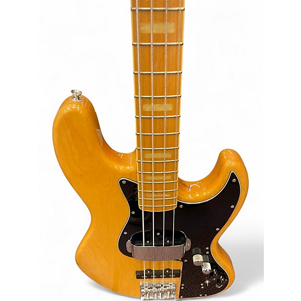 Used Fender Marcus Miller Signature Jazz Bass Natural Electric Bass Guitar