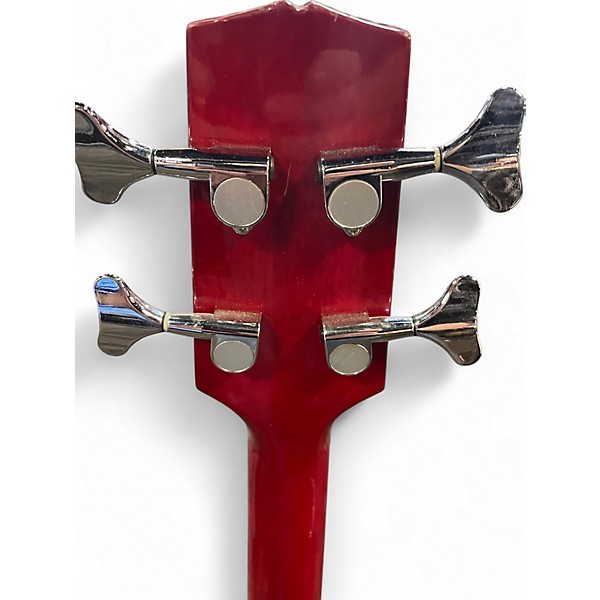 Used Hamer SB4 CHERRY BURST Electric Bass Guitar