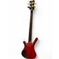 Used Warwick FNA CORVETTE Burgundy Electric Bass Guitar