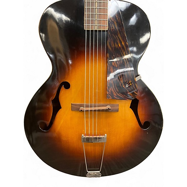 Used 1940s Cromwell arch top acoustic 3 Color Sunburst Acoustic Guitar