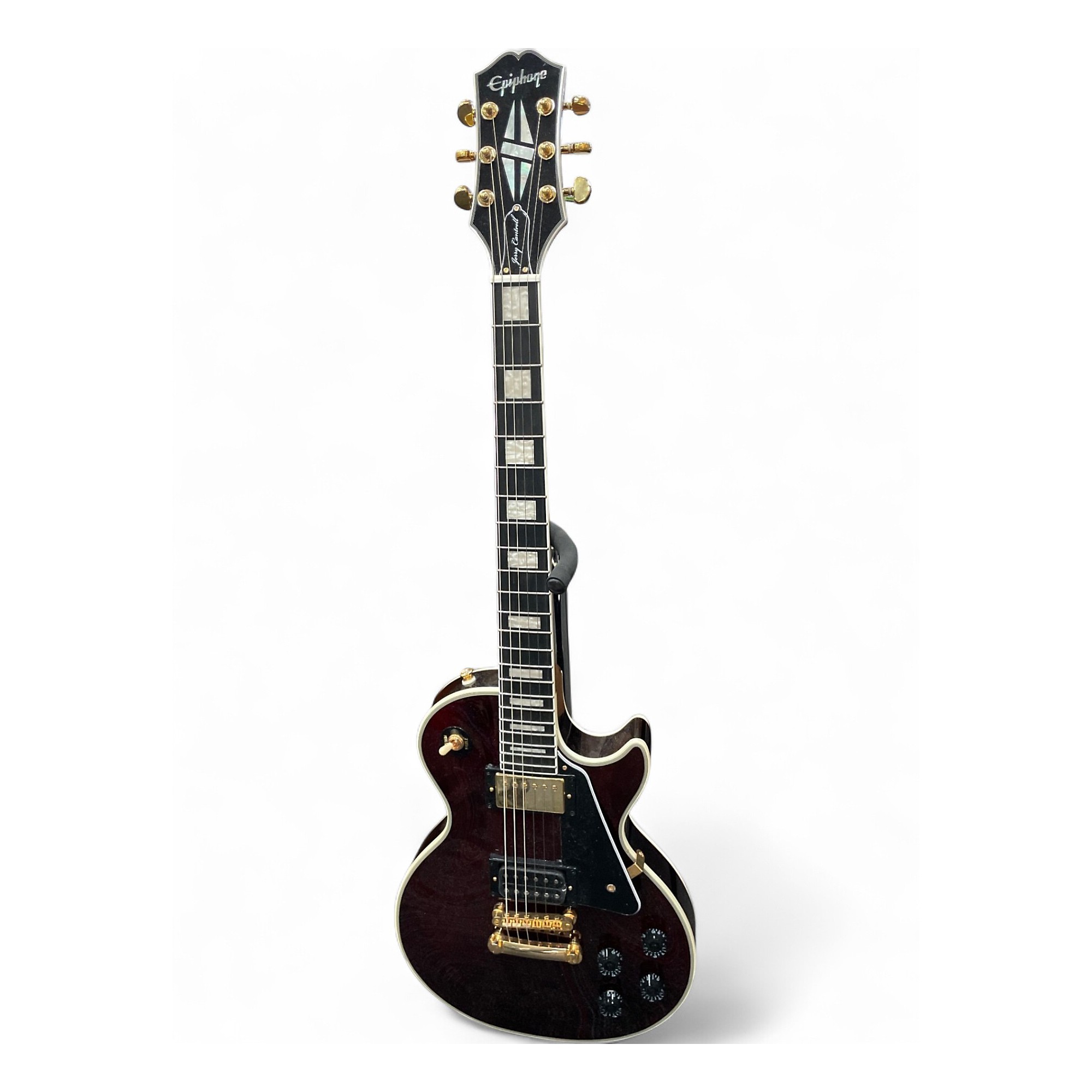 Used Epiphone JERRY CANTRELL ''WINO'' LES PAUL Wine Red Solid Body Used Epiphone JERRY CANTRELL ''WINO'' LES PAUL Wine Red Solid Body