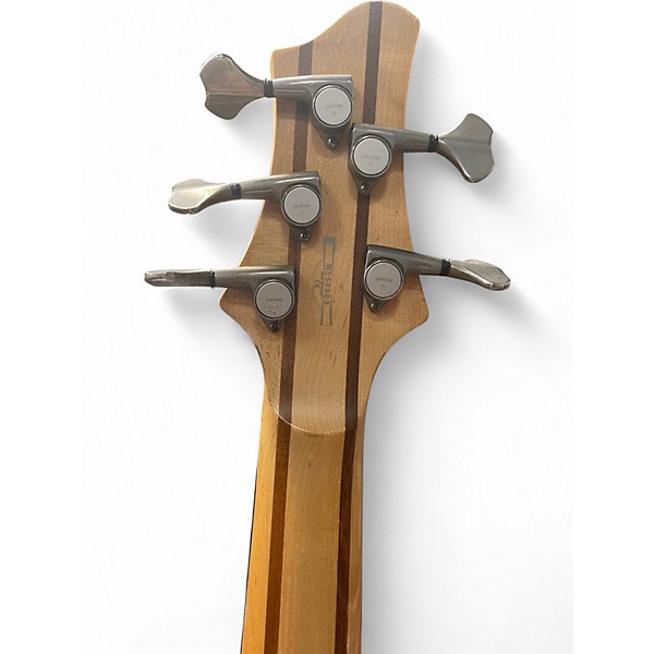 Used Ibanez BTB1405E 5 String Natural Electric Bass Guitar