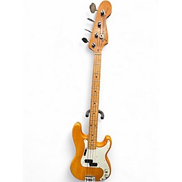 Used Fender P BASS Worn Natural Electric Bass Guitar