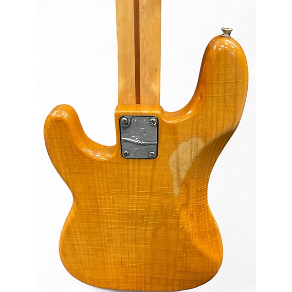 Used Fender P BASS Worn Natural Electric Bass Guitar