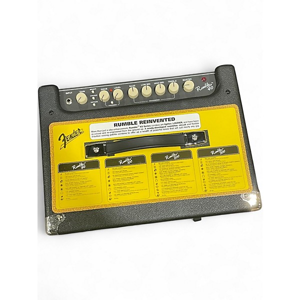 Used Fender Rumble V3 40W 1x10 Bass Combo Amp