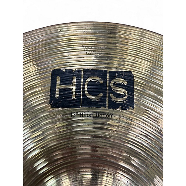 Used MEINL 13in HCS Hi Hat Bottom Cymbal