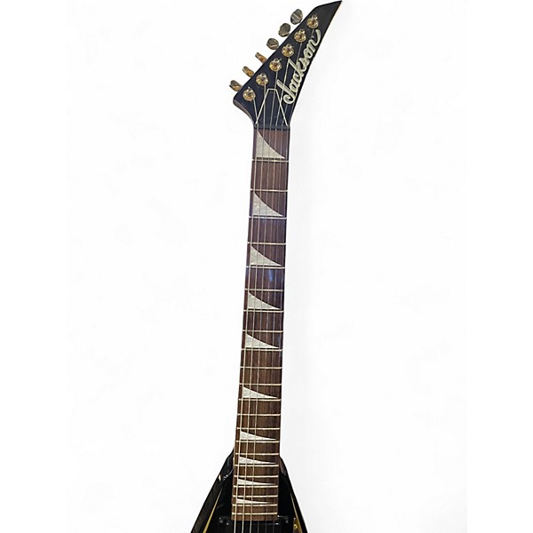 Used Jackson RR5 Randy Rhoads Black and Gold Solid Body Electric Guitar