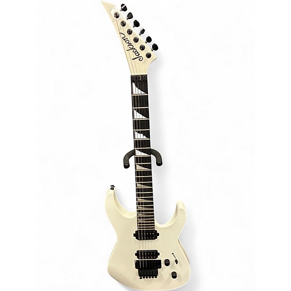 Used Jackson MJ Series Dinky White Solid Body Electric Guitar