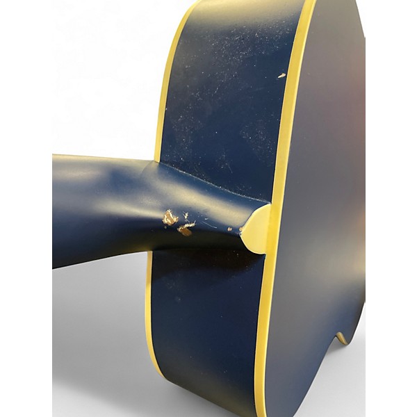 Used Recording King ros-7 MBL Blue Acoustic Guitar