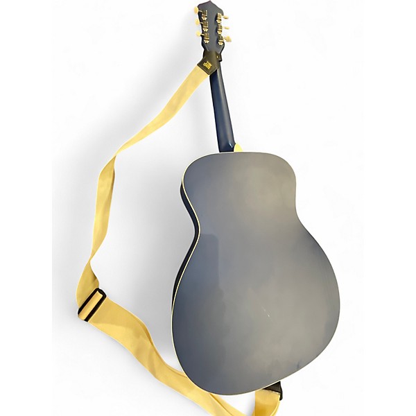 Used Recording King ros-7 MBL Blue Acoustic Guitar