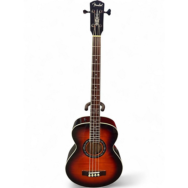 Used Fender T BUCKET E 3CT 2 Tone Sunburst Acoustic Bass Guitar