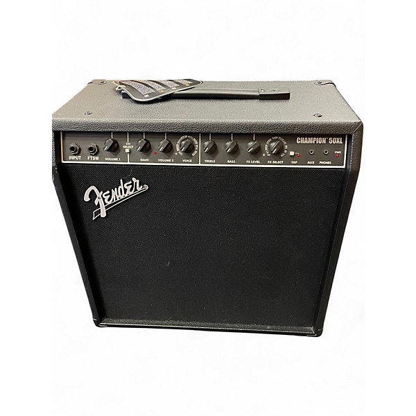 Used Fender CHAMPION 50XL Solid State Guitar Amp Head