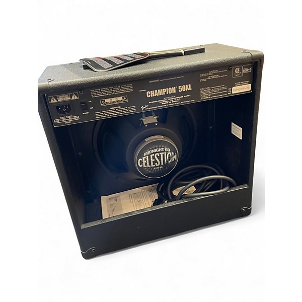 Used Fender CHAMPION 50XL Solid State Guitar Amp Head