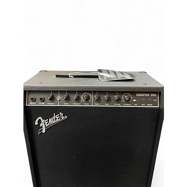 Used Fender CHAMPION 50XL Solid State Guitar Amp Head