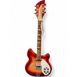 Used 2002 Rickenbacker 360 Fireglo Hollow Body Electric Guitar