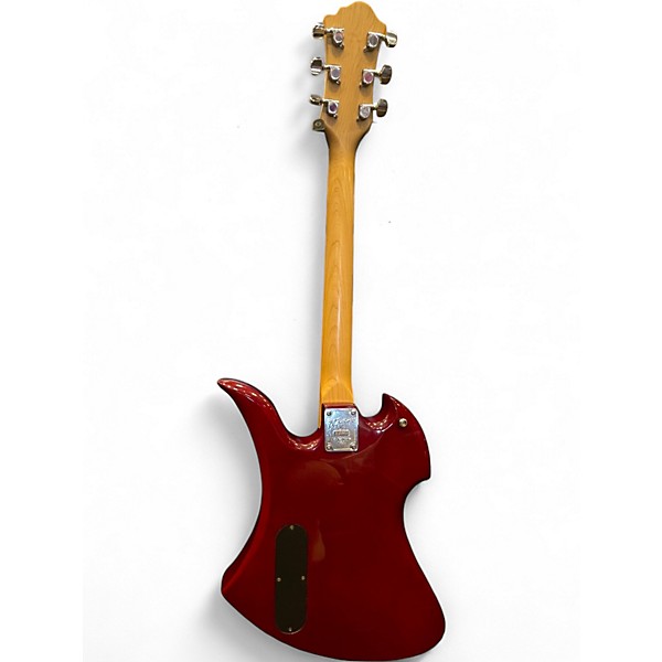 Used B.C. Rich Mockingbird platinum II red Solid Body Electric Guitar