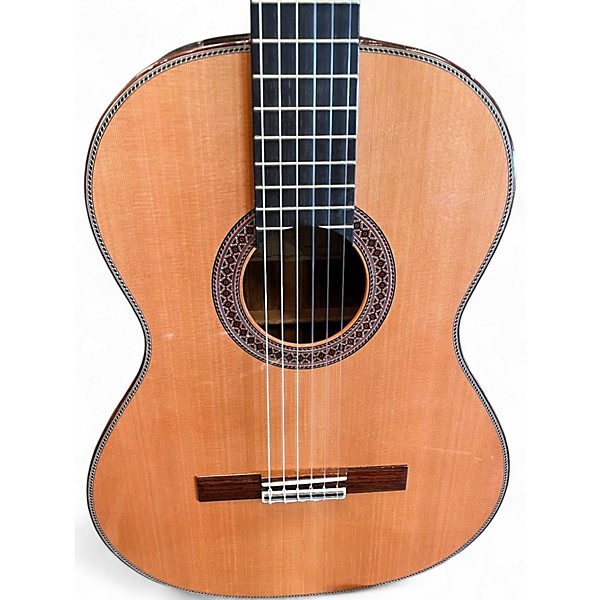 Used Alhambra 7 P Natural Classical Acoustic Guitar