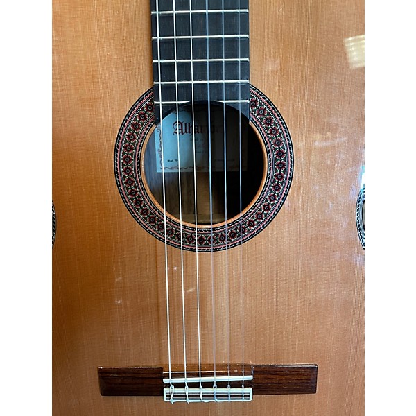 Used Alhambra 7 P Natural Classical Acoustic Guitar