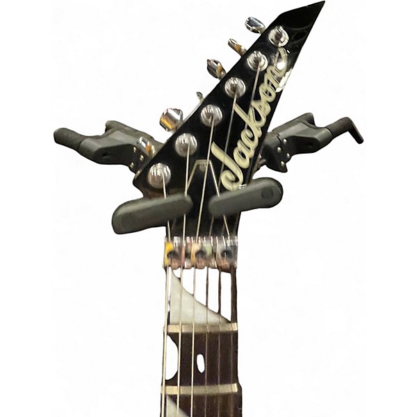 Used Jackson PRO SERIES RR3 Randy Rhoads V Eerie Dess Swirl Solid Body Electric Guitar