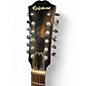 Vintage 1977 Epiphone Ft-160N Epiphone Texan 12 Natural Acoustic Electric Guitar