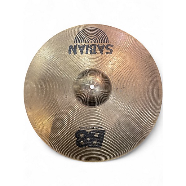 Used SABIAN 18in B8 Crash Ride Cymbal