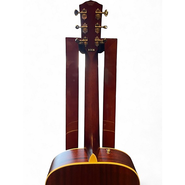 Used Fender PR 180 E mahogany Acoustic Guitar