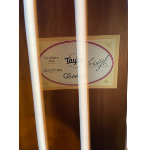 Used Taylor GS Mini Koa Natural Acoustic Guitar