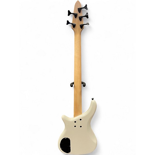 Used Rogue LX200B Series III WHITE Electric Bass Guitar