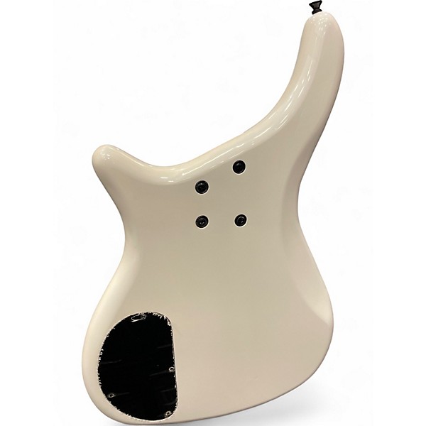 Used Rogue LX200B Series III WHITE Electric Bass Guitar