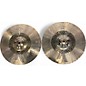 Used Zildjian 13.25in K Custom Hybrid Hi Hat Pair Cymbal thumbnail