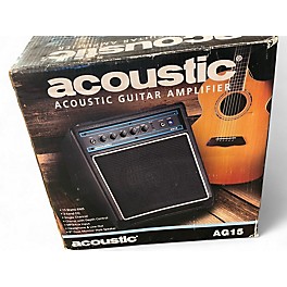 Used Acoustic AG15 15W 1X8 Acoustic Guitar Combo Amp