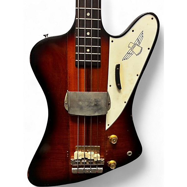 Vintage 1965 Gibson Thunderbird 2 Color Sunburst Electric Bass Guitar