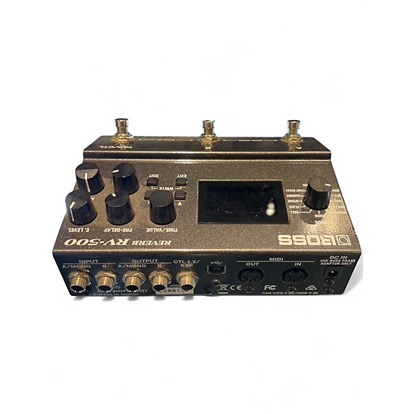 Used BOSS RV500 Reverb Effect Pedal