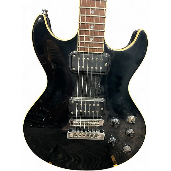 Used Fender FLAME ELITE BLACK Solid Body Electric Guitar