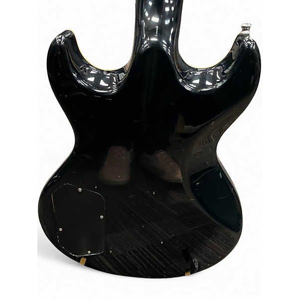 Used Fender FLAME ELITE BLACK Solid Body Electric Guitar