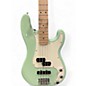 Used Squier Precision Bass Seafoam Green Electric Bass Guitar