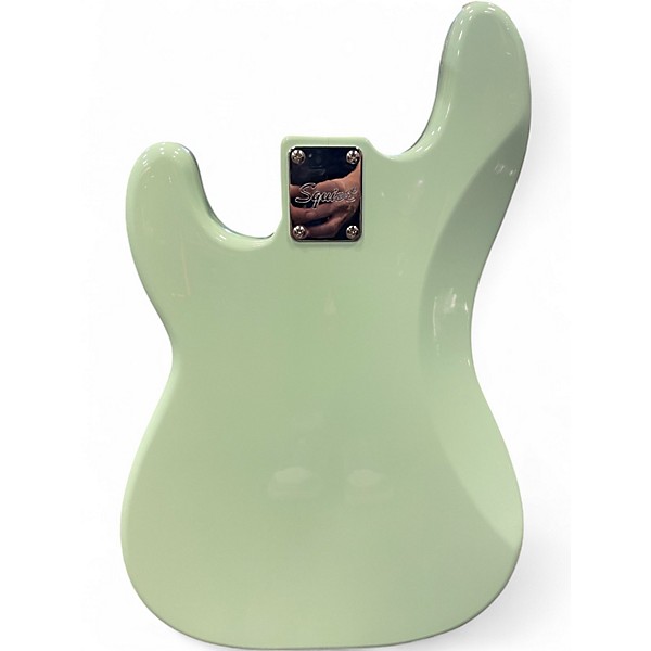 Used Squier Precision Bass Seafoam Green Electric Bass Guitar