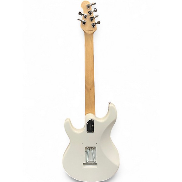 Used Sterling by Music Man Sub Silo 3 White Solid Body Electric Guitar