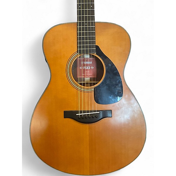 Used Yamaha FSX3 Natural Acoustic Guitar Natural | Guitar Center