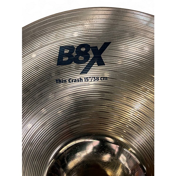 Used SABIAN 15in B8X Cymbal
